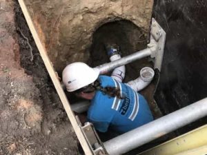 Seattle Sewer Line Fixing Pipe